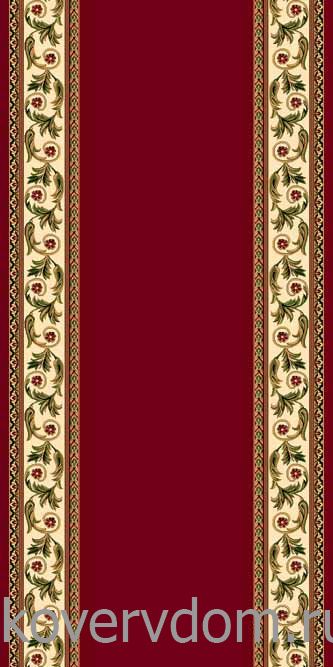 Ковровая Дорожка DA VINCI d257 RED Ковровая Дорожка DA VINCI d257 RED