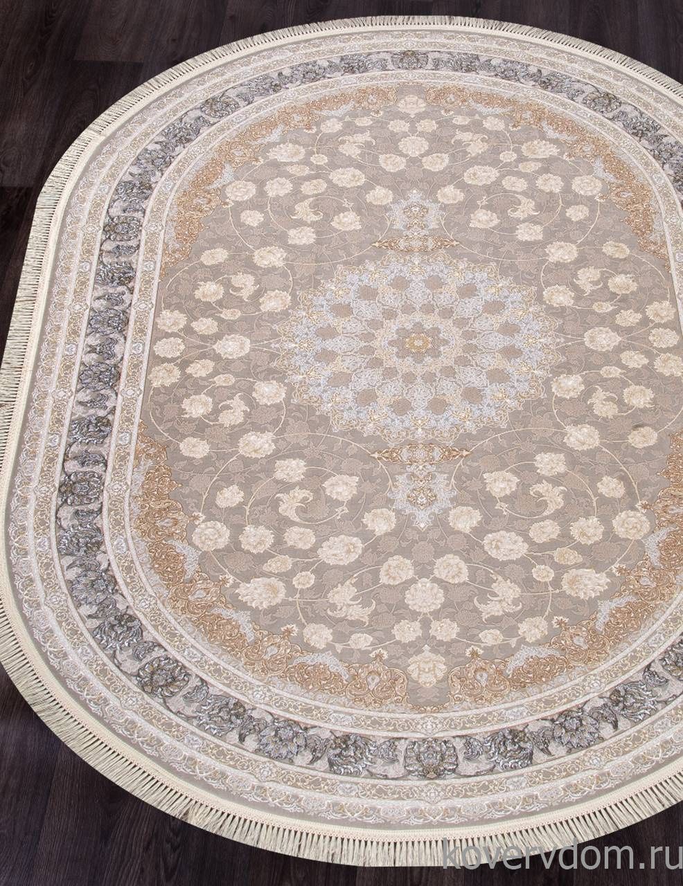 Ковер FARSI 1200 G142 LIGHT CREAM Овал