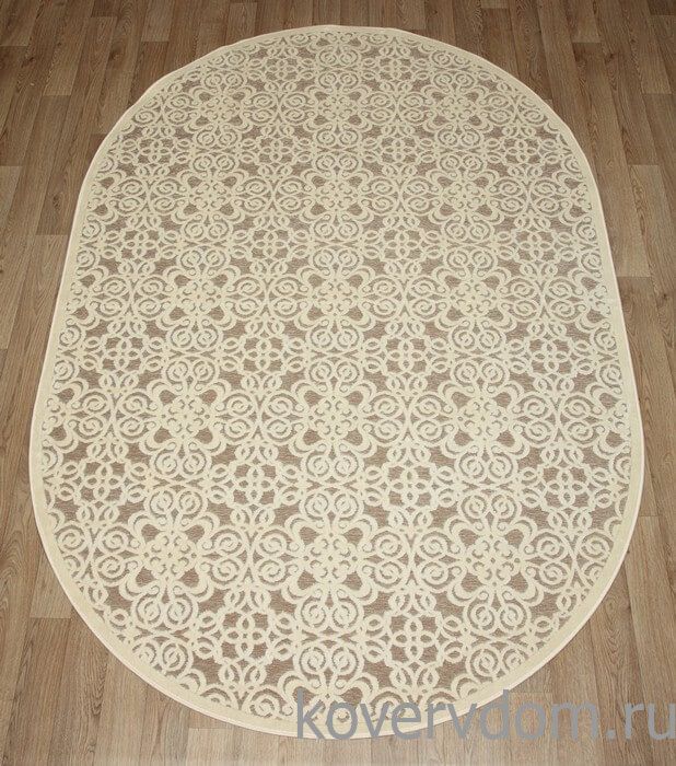 Рельефный ковер из вискозы GENOVA 38036 6565 90 ОВАЛ