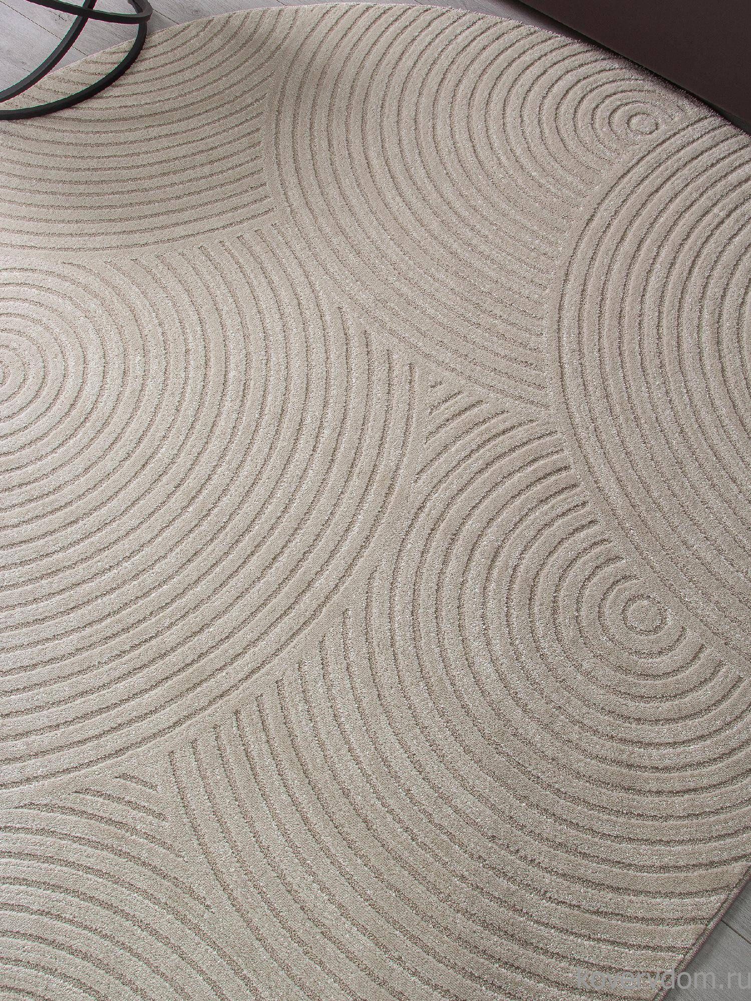 Ковер DIOS-A F410 LIGHT CREAM Овал