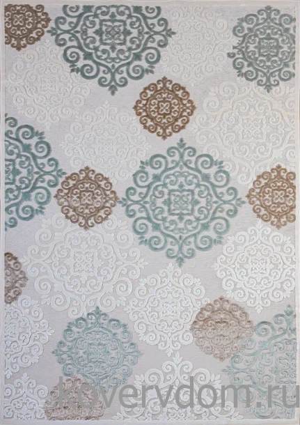 Рельефный ковер из вискозы GENOVA 38001 6555 61
