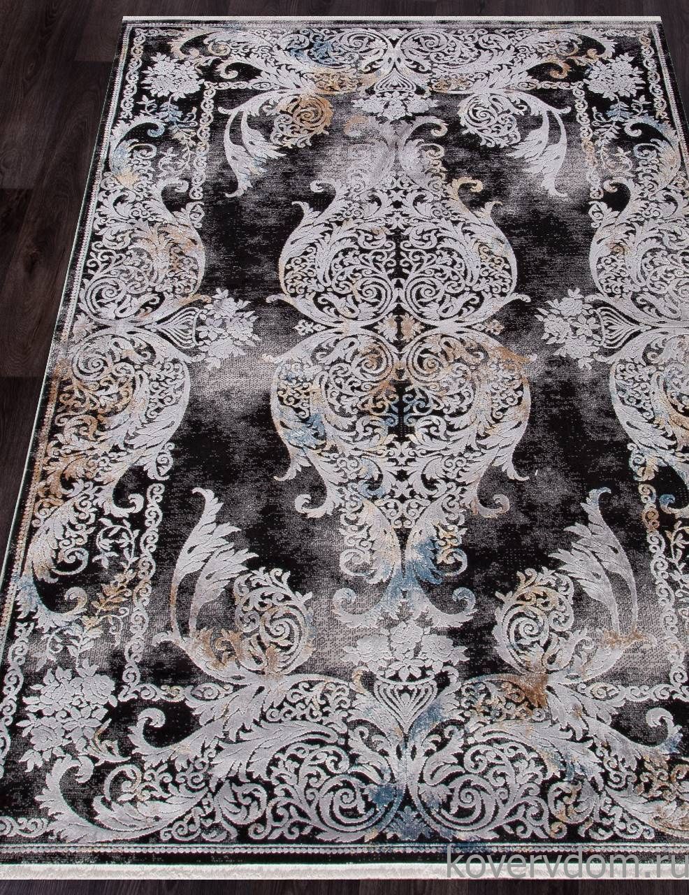 Ковер ERVA 18131 GRAY / BLACK