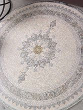 Круглый ковер в спальню FARSI 1200 127091 000 Круг