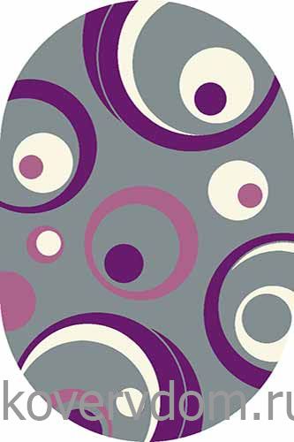 Ковер SUNRISE V815 GRAY-LILAC Овал Ковер SUNRISE V815 GRAY-LILAC Овал