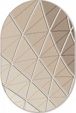Ковер MOLDABELA из Молдовы рельефный SOHO 5637-15055 ОВАЛ