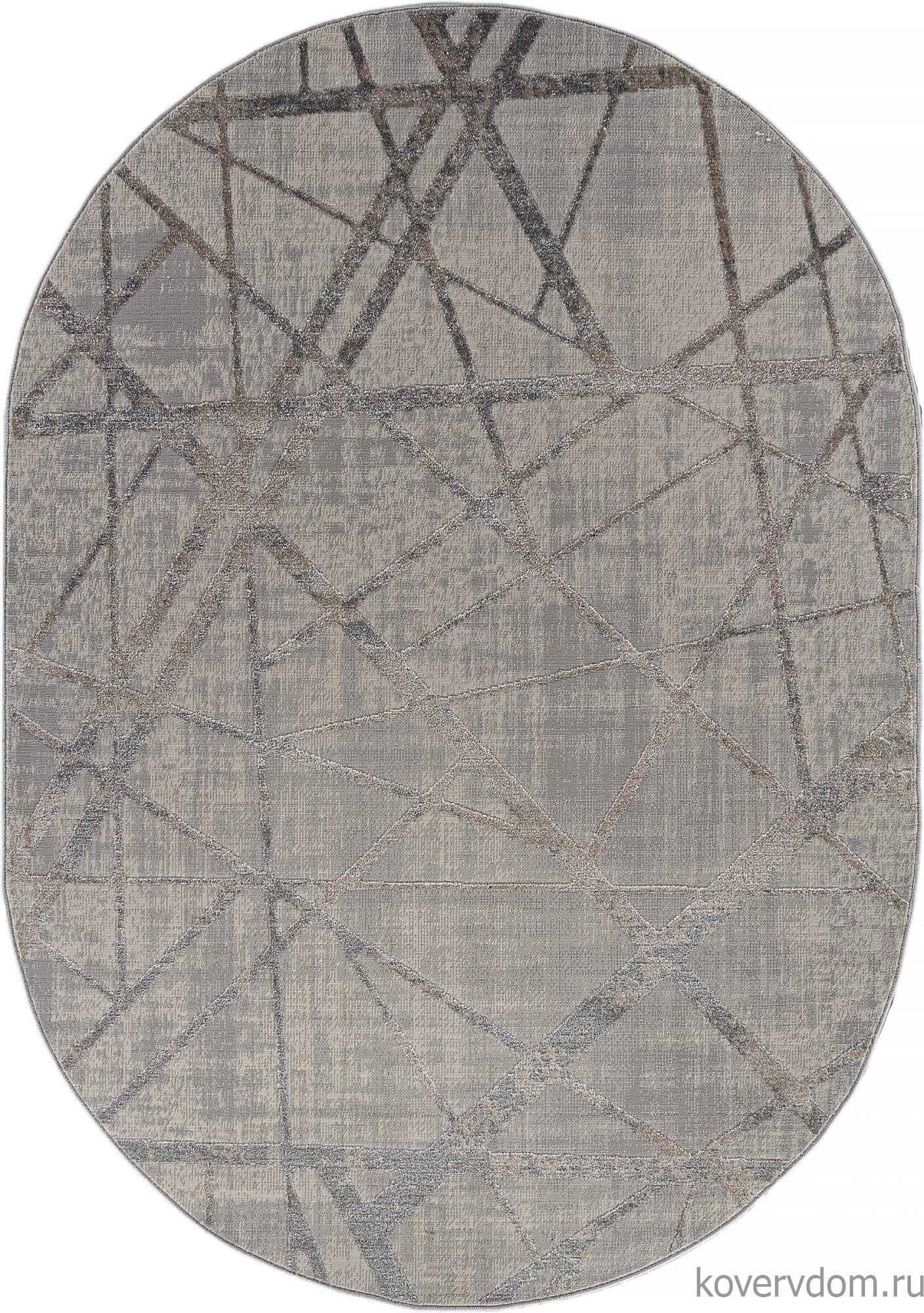 Ковер LIMAN F478 GRAY-BEIGE Овал Ковер LIMAN F478 GRAY-BEIGE Овал