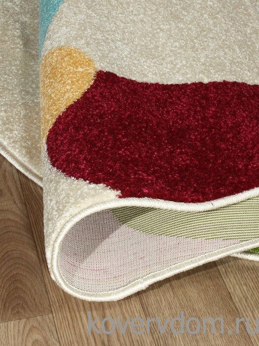 Ковер детский FUNKY TOP PIL cream ROUND