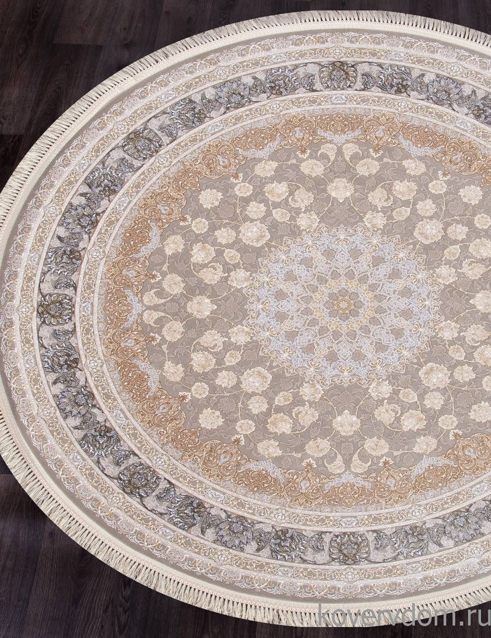 Ковер FARSI 1200 G142 LIGHT CREAM Круг Ковер FARSI 1200 G142 LIGHT CREAM Круг