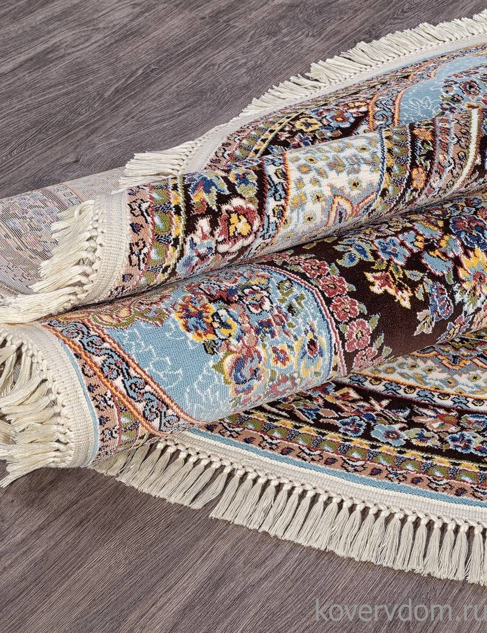 Ковер ARAVIA 6805 BLUE-BROWN Овал