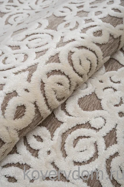 Рельефный ковер из вискозы GENOVA 38036 6565 90 ОВАЛ