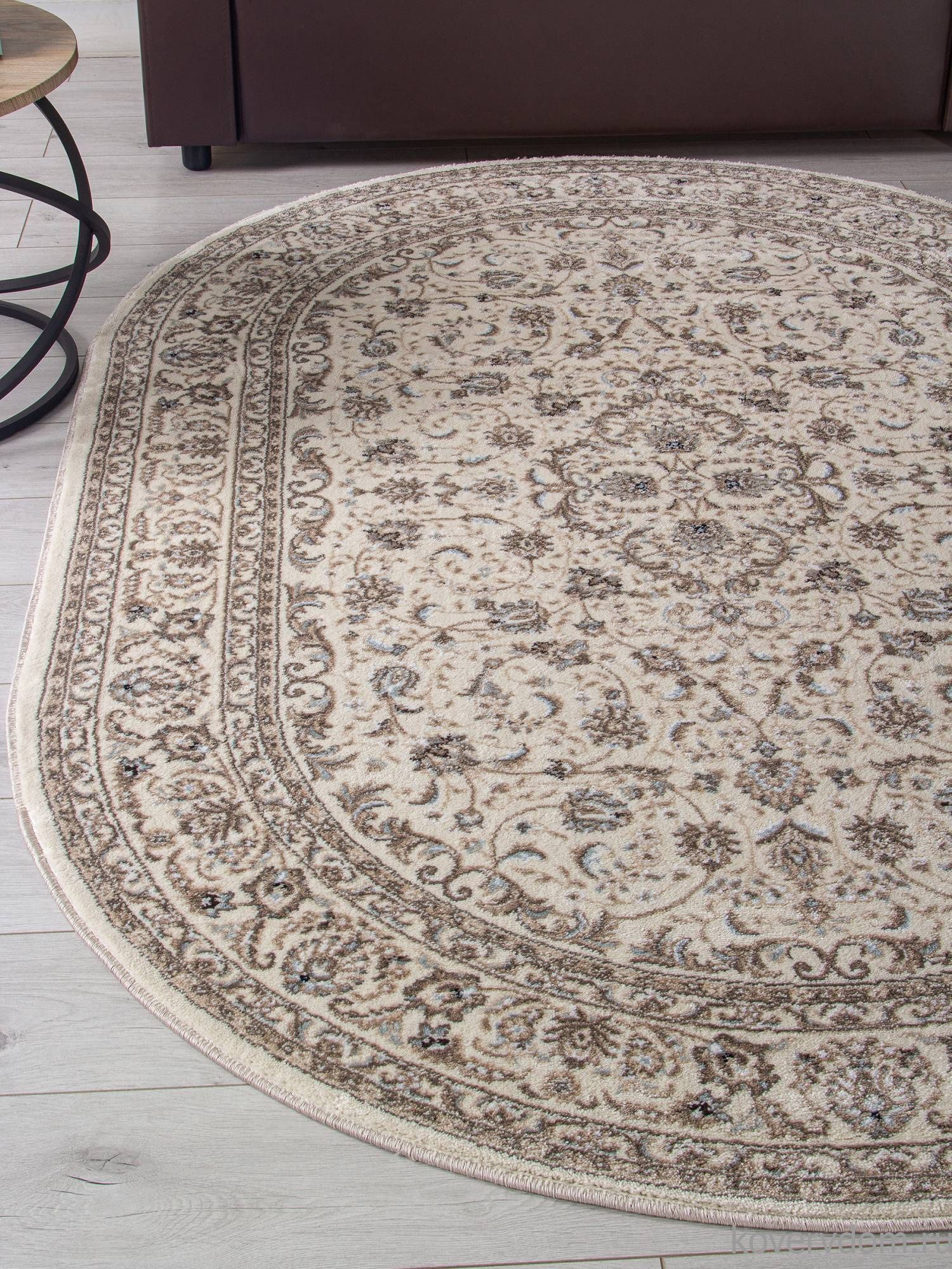 Ковер VALENCIA DELUXE F014 CREAM Овал Ковер VALENCIA DELUXE F014 CREAM Овал