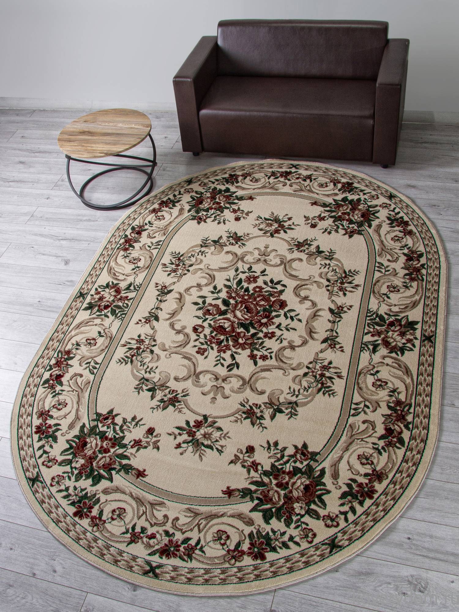 Ковер COLIZEY D057 CREAM Овал