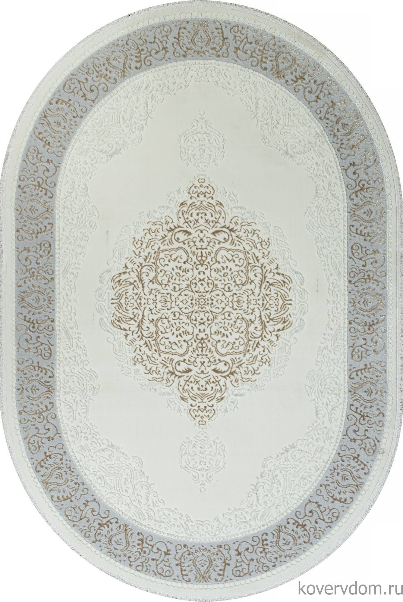 Ковер SAHARA 00759B CREAM HB / BEIGE FDY Овал Ковер SAHARA 00759B CREAM HB / BEIGE FDY Овал