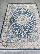 Ковер из Турции ZARINA A050B D.BLUE / CREAM