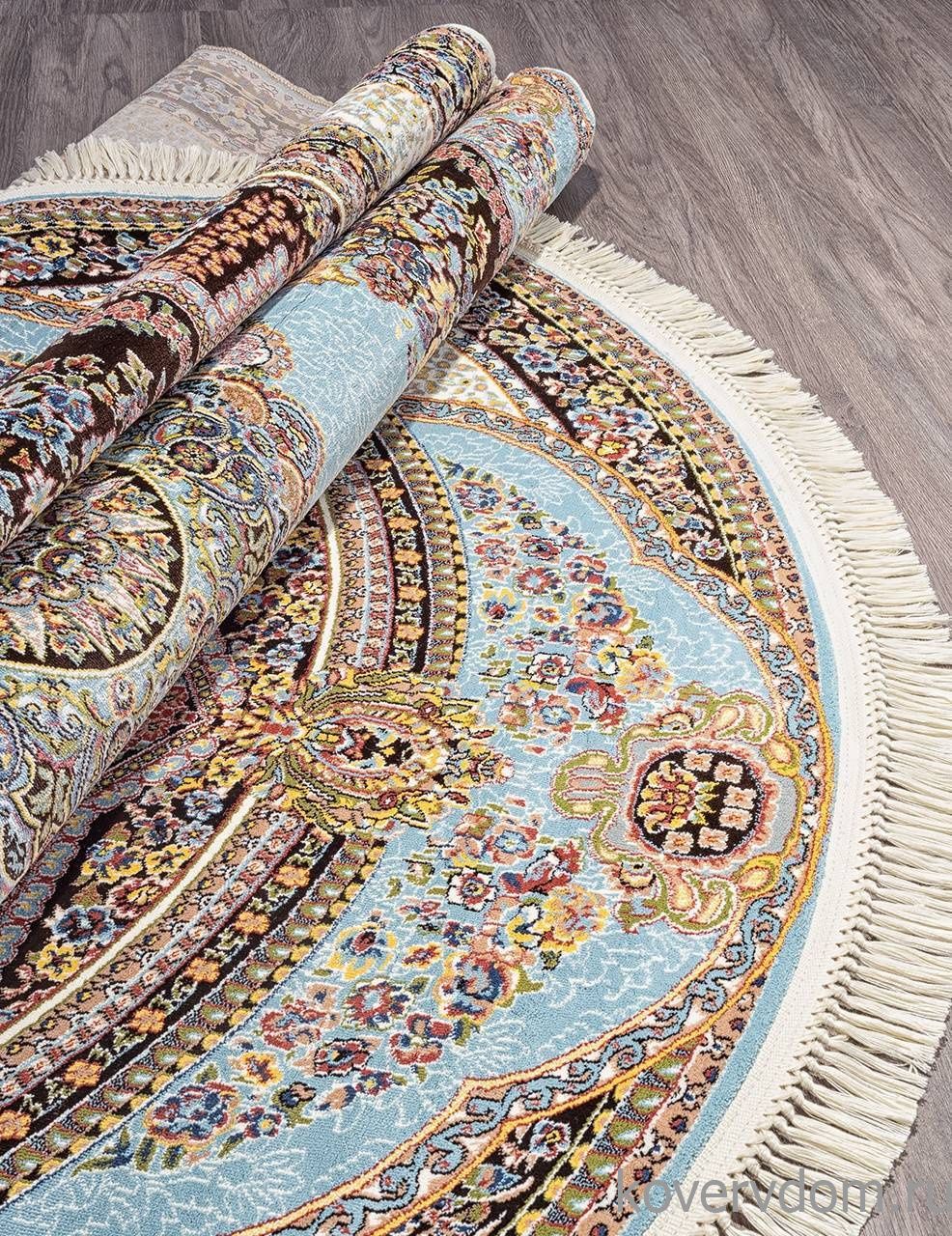 Ковер ARAVIA 6805 BLUE-BROWN Овал