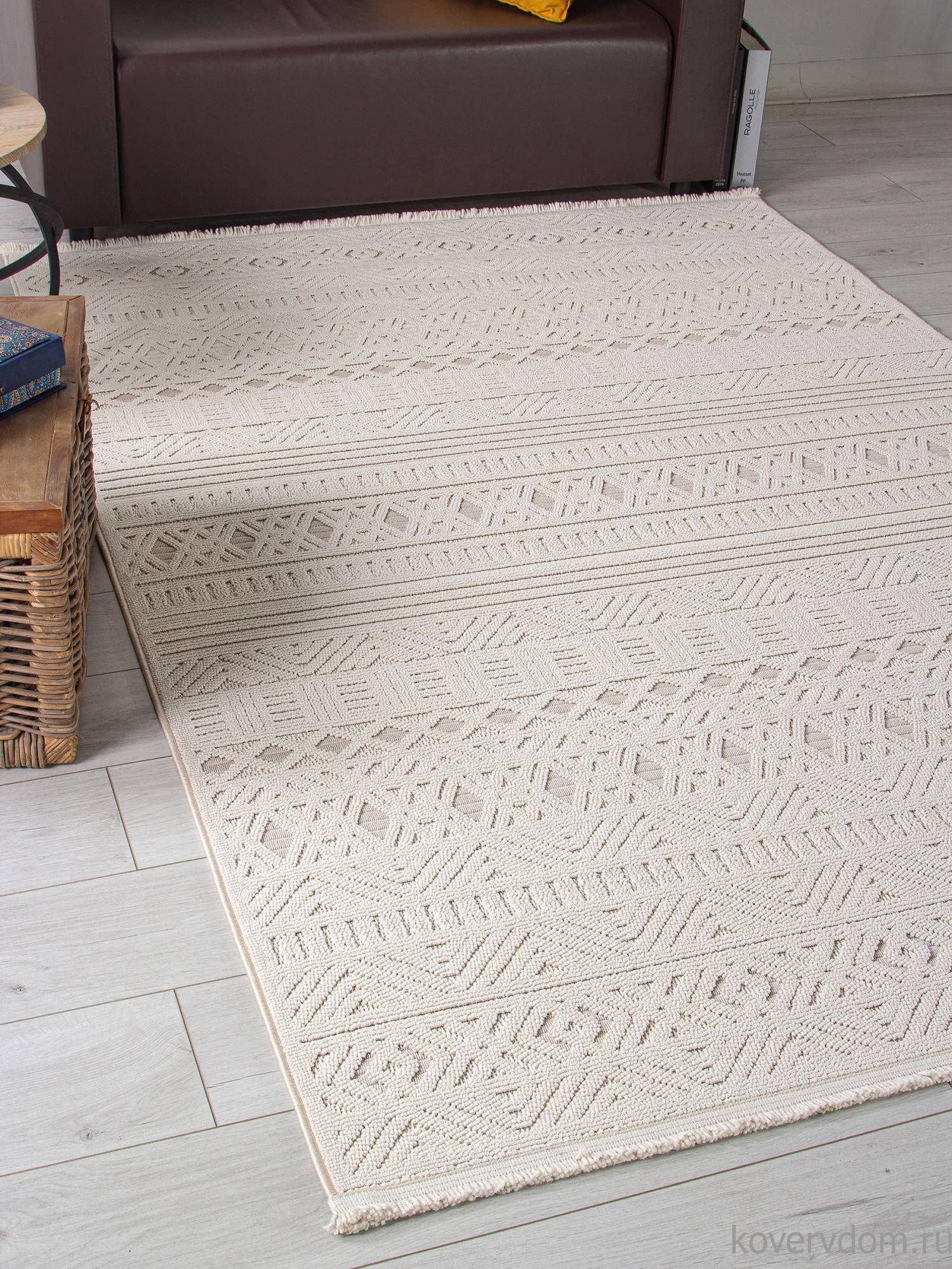 Ковер LOOPY L0014B BEIGE / D.BEIGE