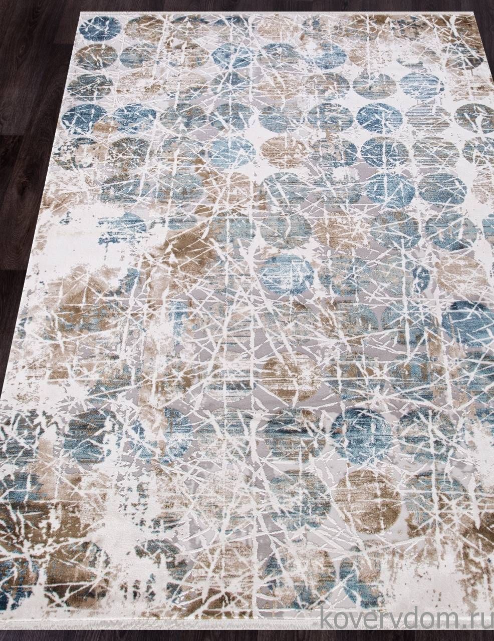 Ковер ALLURES 12026 CREAM / BLUE