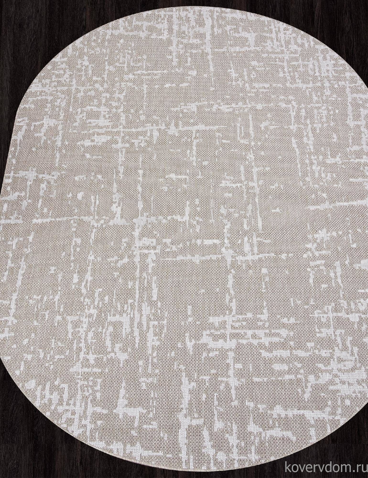 Ковер-циновка KAIR S136 BEIGE Овал Ковер-циновка KAIR S136 BEIGE Овал