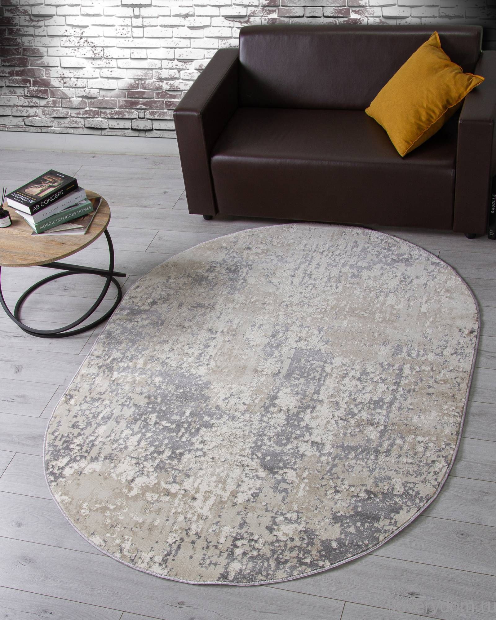 Ковер ATLANTIS D733 CREAM Овал Ковер ATLANTIS D733 CREAM Овал