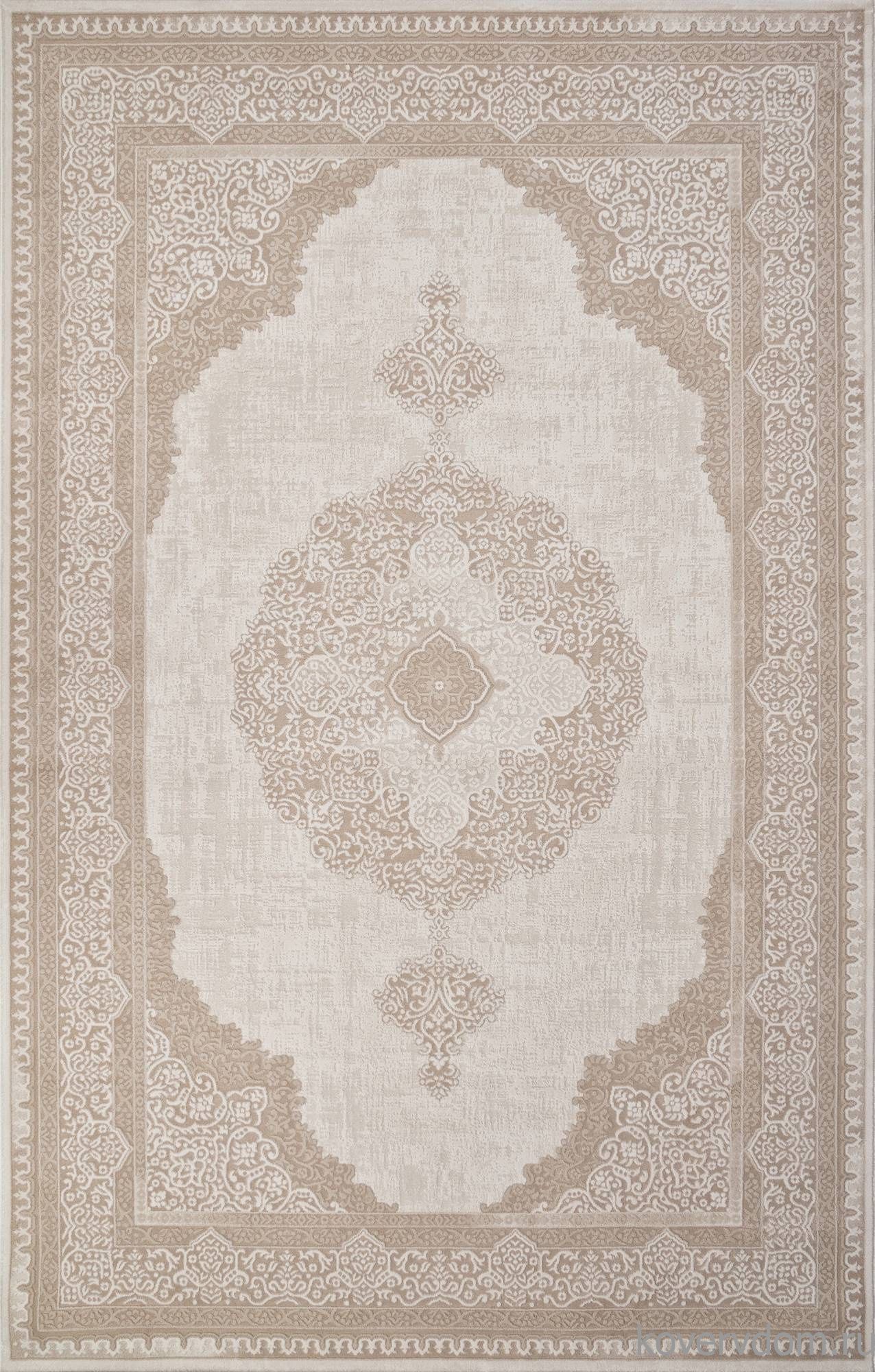 Ковер SIESTA M029A WHITE / LIGHT BEIGE