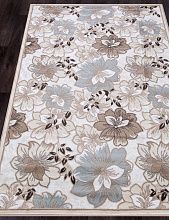 Ковер в гостиную коричневый VALENCIA DELUXE D322 CREAM-BROWN