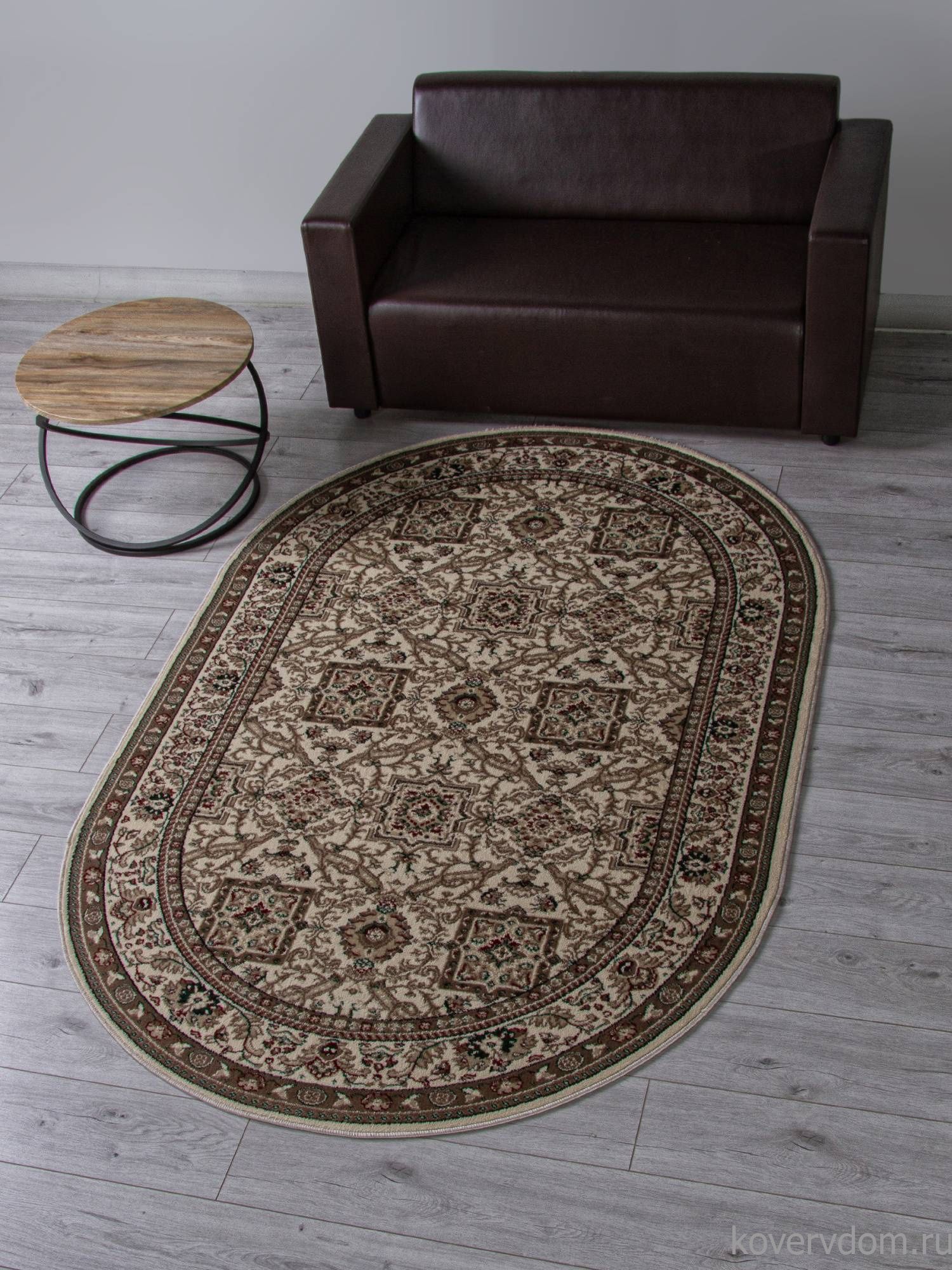 Ковер COLIZEY D868 CREAM Овал