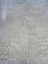 Пушистый круглый ковер KAIR S160 BEIGE