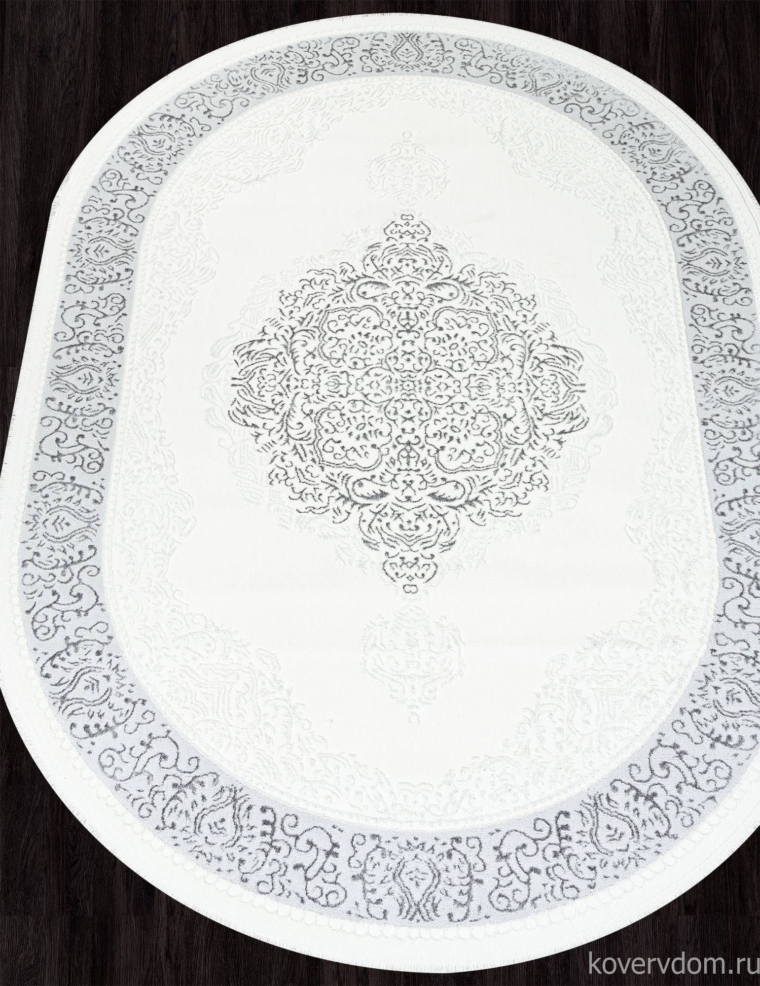 Ковер SAHARA 00759B CREAM HB / GREY FDY Овал Ковер SAHARA 00759B CREAM HB / GREY FDY Овал