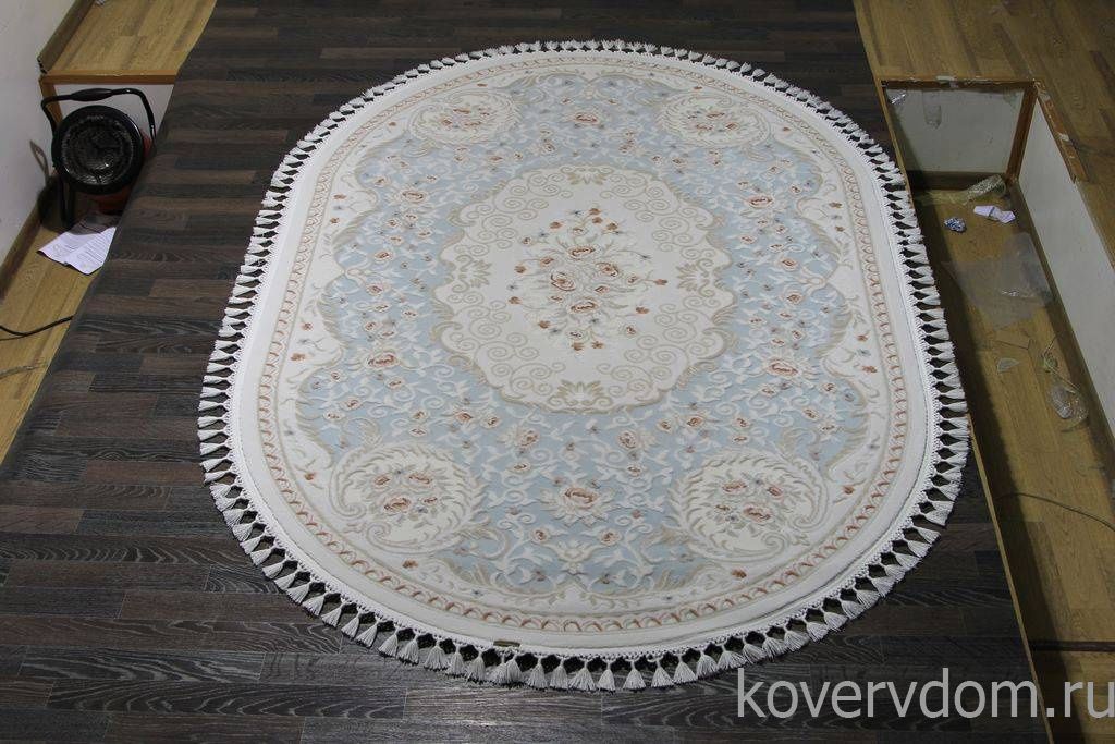 Ковер HUNKAR 7922 BLUE / BLUE Овал