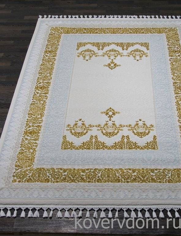 Ковер HUNKAR 08074A BLUE / GOLD