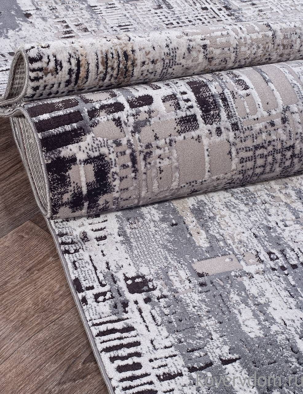 Ковер ROXANNE 17104 L.GREY / D.GREY