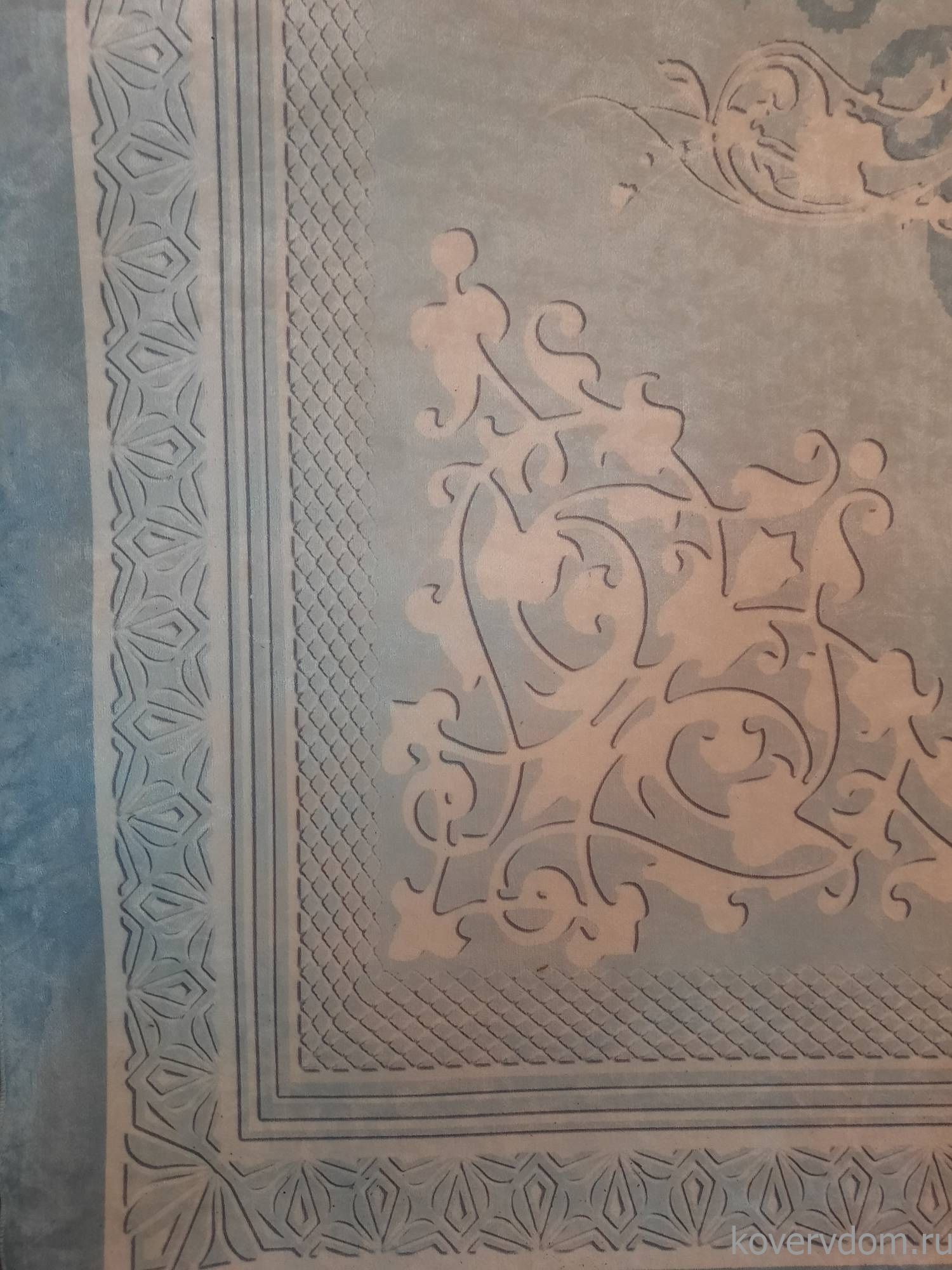 Ковер Decovilla 11005.102 ADA Голубой Ковер Decovilla 11005.102 ADA Голубой